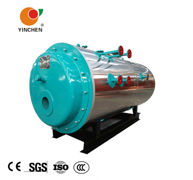 Yinchen العلامة التجارية التلقائي الأفقي الغاز أطلقت الغسيل ديزل البخار المرجل السعر