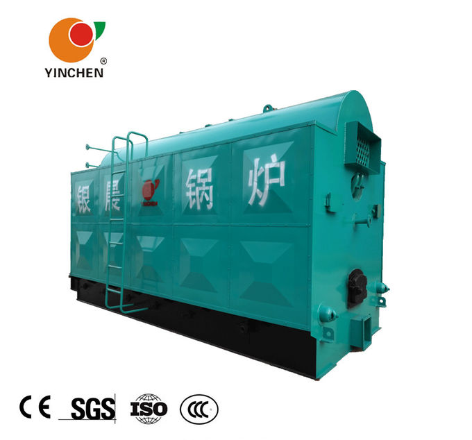 Yinchen DZH سلسلة النار والماء أنبوب الفحم الخشب بيليه المراجل البخارية لصناعة الغزل والنسيج