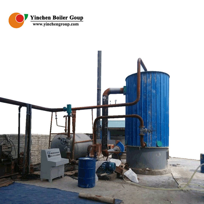 Yinchen مصنع إنتاج الفحم الكتلة الحيوية الخشب أطلقت 320C النفط درجة حرارة الوقود العضوية الناقل الحراري المرجل