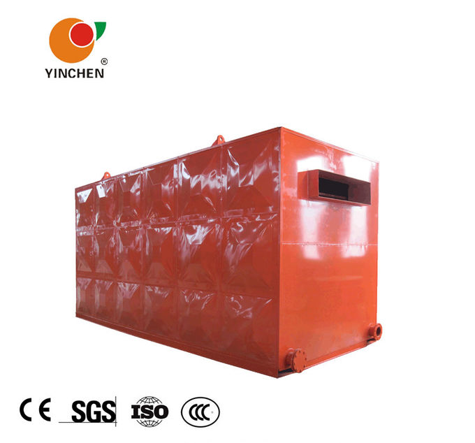 yinchen العلامة التجارية ylw / yhw سلسلة 1.25-3.5mw الطاقة الحرارية 1.0mpa 350c أقصى درجة حرارة الفحم أطلقت سخان النفط الحراري