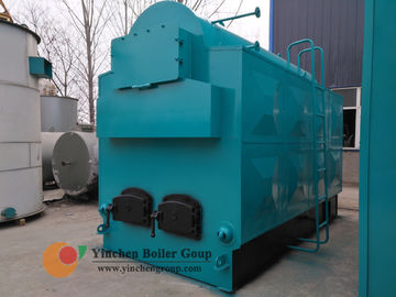 Moving Grate Biomass Fired Steam Boiler , Horizontal Fire Tube Boiler 1-4 T/H